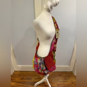 Vibrant Patchwork Shoulder Bag